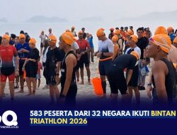 583 Peserta dari 32 Negara Ikuti Bintan Triathlon 2026