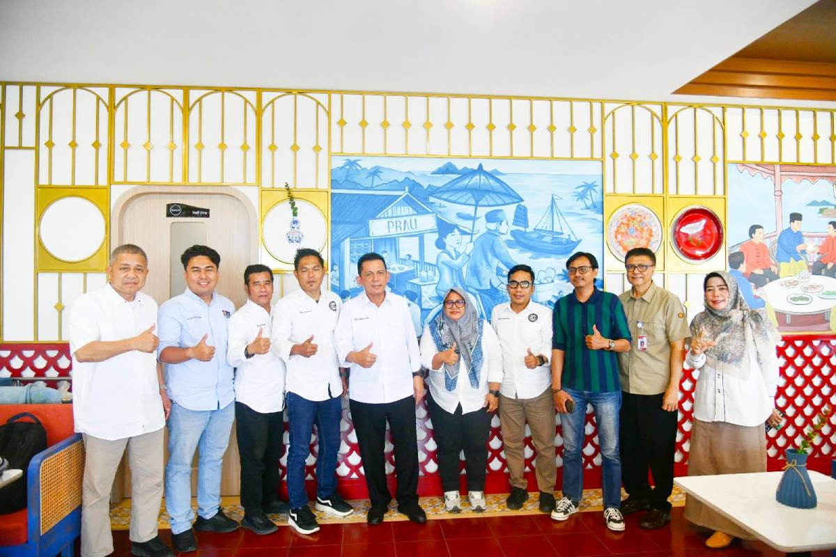 Gubernur Ansar Ajak IJTI Kepri Promosikan Potensi Wisata dan Pembangunan Kepri.