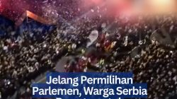 Jelang Permilihan Parlemen, Warga Serbia Bersatu untuk Lengserkan Partai Penguasa