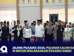 Jelang Pilkades 2026, Puluhan Calon Kades di Bintan Deklarasikan Pilkades Damai