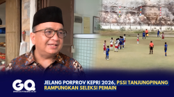 Jelang Porprov Kepri 2026, PSSI Tanjungpinang Rampungkan Seleksi Pemain