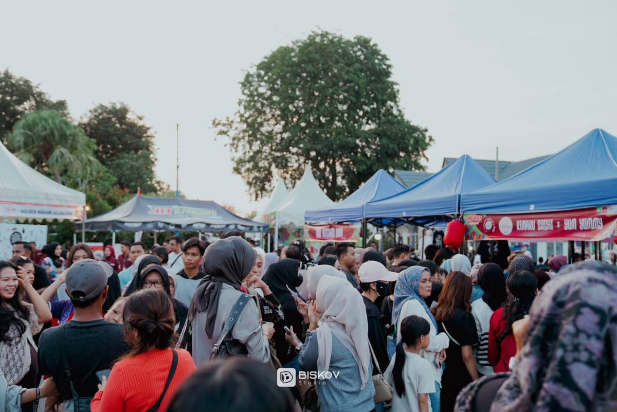 Karimun Weekend Market Vol 3, 58 UMKM Meriahkan Bandara RHA.