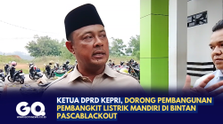 Ketua DPRD Kepri Dorong Pembangunan Pembangkit Listrik Mandiri di Bintan Pascablackout
