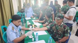 Kodim 0317/TBK Gandeng BKK Gelar Pemeriksaan Kesehatan Skrining TBC dan HIV