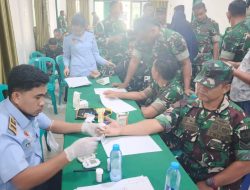 Kodim 0317/TBK Gandeng BKK Gelar Pemeriksaan Kesehatan Skrining TBC dan HIV