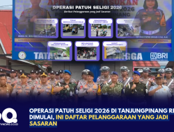 Operasi Patuh Seligi 2026 di Tanjungpinang Resmi Dimulai, Ini Daftar Pelanggaraan yang Jadi Sasaran