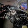 Pajero Ringsek Usai Tabrak Pohon dan Mobil Parkir di Tanjungpinang, Polisi Tunggu Sopir Pulih untuk Diperiksa