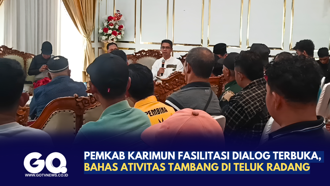 Pemkab Karimun Fasilitasi Dialog Terbuka Bahas Ativitas Tambang di Teluk Radang.