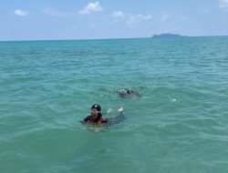 Perkuat Kesiapsiagaan di Perairan, SAR Natuna Gelar Latihan Water Rescue di Pantai Tanjung