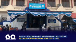 Polisi Catat 60 Kasus Kecelakaan Lalu Lintas di Tanjungpinang pada Semester I 2026