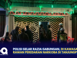 Polisi Gelar Razia Gabungan di Kawasan Rawan Peredaran Narkoba di Tanjungpinang