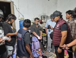 Polres Karimun Amankan Lima Orang Positif Narkoba, 18 Paket Sabu Seberat 6,53 Gram Disita