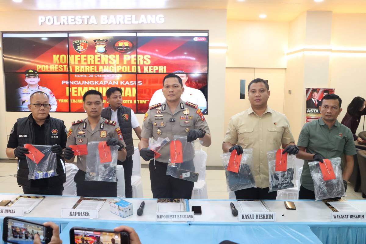 Polresta Barelang Ungkap Motif Pembunuhan Perempuan di Sei Beduk, Diduga karena Dendam.