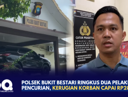 Polsek Bukit Bestari Ringkus Dua Pelaku Pencurian, Kerugian Korban Capai Rp28 Juta