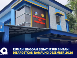 Rumah Singgah Sehati RSUD Bintan Ditargetkan Rampung Desember 2026