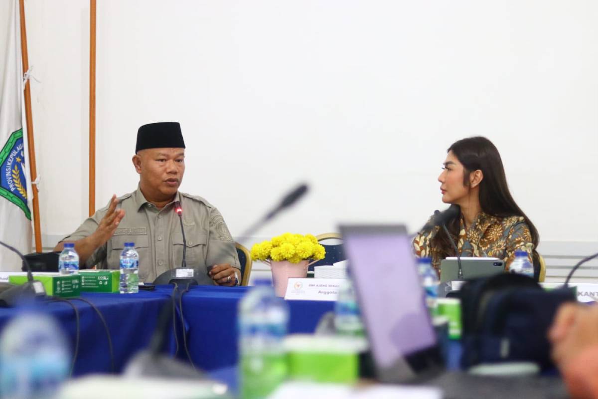 Senator Dwi Ajeng Sekar dan Dinsos Kepri Dorong Penguatan Regulasi dan Tata Kelola Penanganan Bencana.