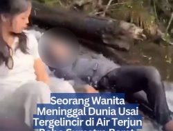 ‎Seorang Wanita Meninggal Dunia Usai Tergelincir di Air Terjun Robo Sumatera Barat‎