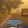 Asap Karhutla di Palangkaraya Kian Tebal