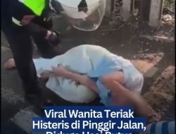 Viral Wanita Teriak Histeris di Pinggir Jalan, Diduga Usai Putus dengan Pacar