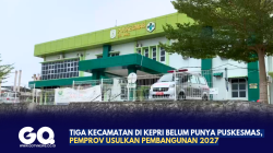Tiga Kecamatan di Kepri Belum Punya Puskesmas, Pemprov Usulkan Pembangunan 2027