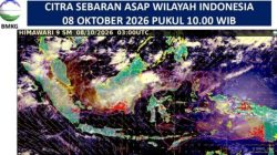Update Kondisi Kabut Asap Tanjungpinang, Jarak Pandang Menurun 1 Kilometer