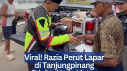 Viral! Razia Perut Lapar di Tanjungpinang Edukasi Lalu Lintas Jelang Operasi Patuh Seligi 2026