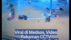 Viral di Medsos, Video Rekaman CCTV Perlihatkan Detik-Detik Kecelakaan Motor di Tanjung Uban.