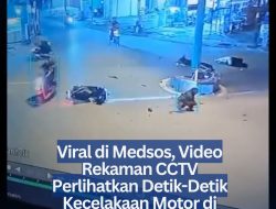 Viral di Medsos, Video Rekaman CCTV Perlihatkan Detik-Detik Kecelakaan Motor di Tanjung Uban