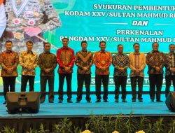 Wagub Nyanyang Sambut Baik Kehadiran Kodam XXV, Perkuat Pertahanan dan Keamanan Wilayah Perbatasan