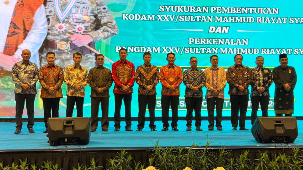 Wagub Nyanyang Sambut Baik Kehadiran Kodam XXV, Perkuat Pertahanan dan Keamanan Wilayah Perbatasan.