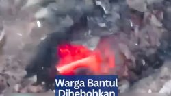 Warga Bantul Dihebohkan Kemunculan Api dari Dalam Tanah