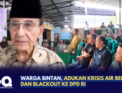 Warga Bintan Adukan Krisis Air Bersih dan Blackout ke DPD RI