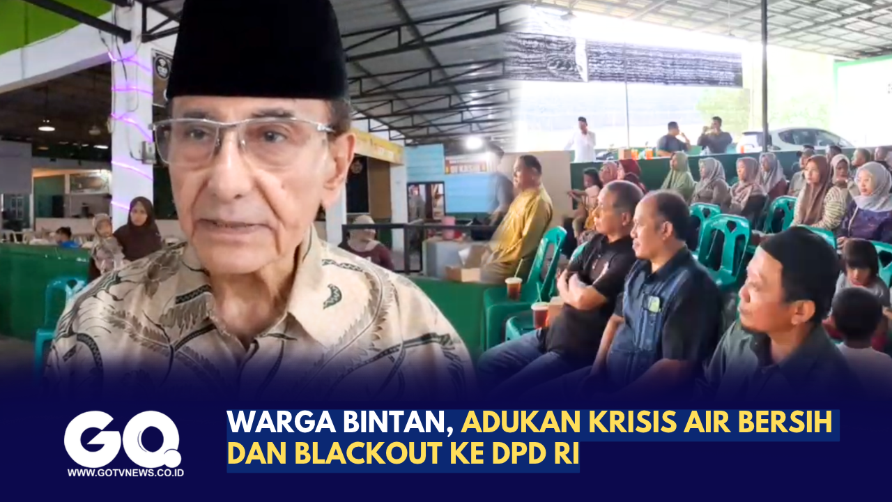 Warga Bintan Adukan Krisis Air Bersih dan Blackout ke DPD RI.
