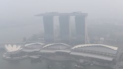 Jelang GP F1 Singapura Masih Dikepung Kabut Asap Karhutla dari Indonesia