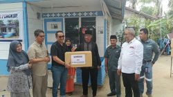 Belum Berproduksi, Perusahaan Tambang di Karimun Bedah Rumah Warga dan Bagikan 29 Paket Sembako