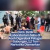 Detik-Detik Laboratorium Sabu di Aceh Digerebek Petugas Gabungan, 1,2 Ton Narkotika Diamankan