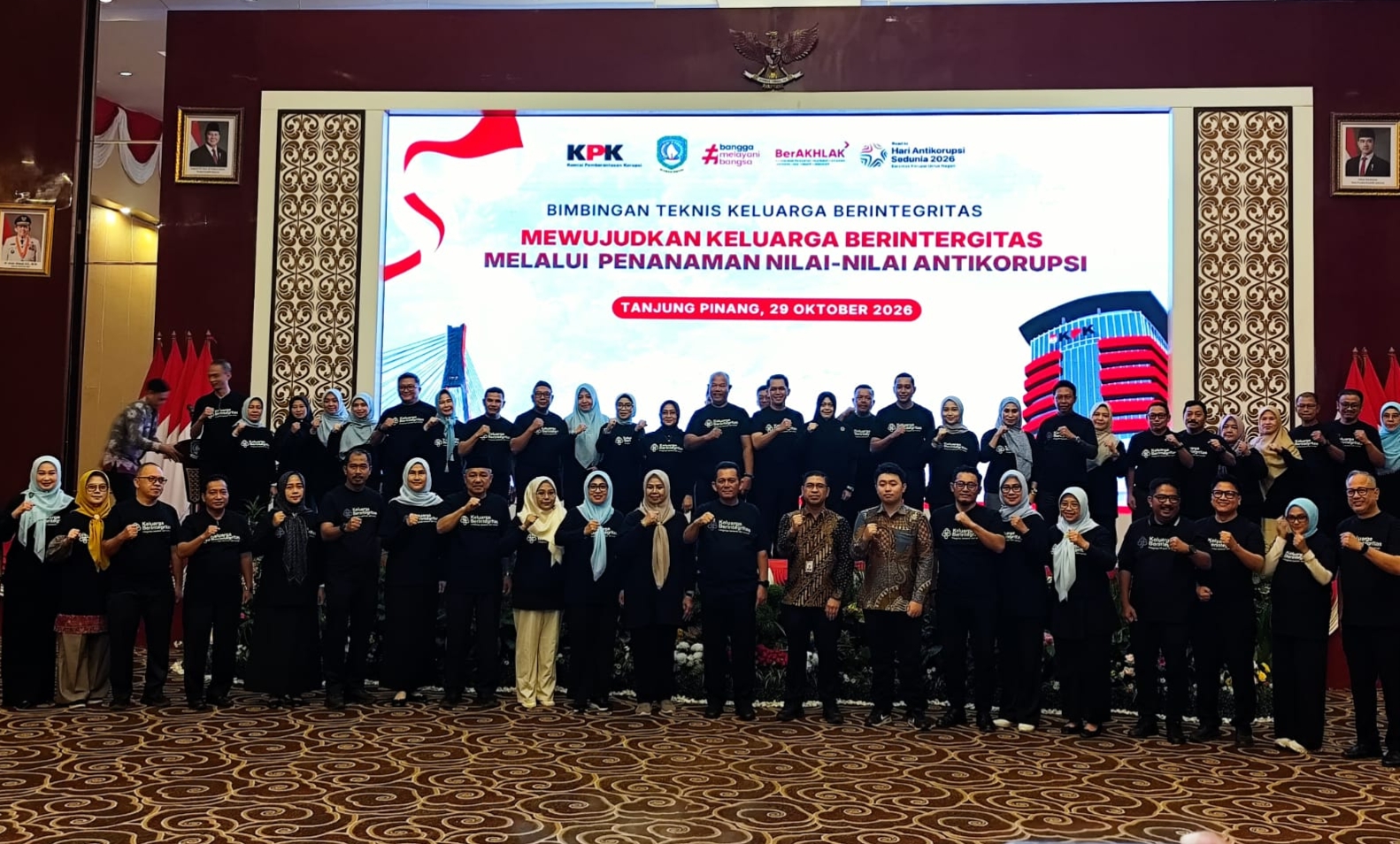 KPK RI Bersama Pemprov Kepri Bentengi Pejabat Eselon II Lewat Bimtek Keluarga Berintegritas.