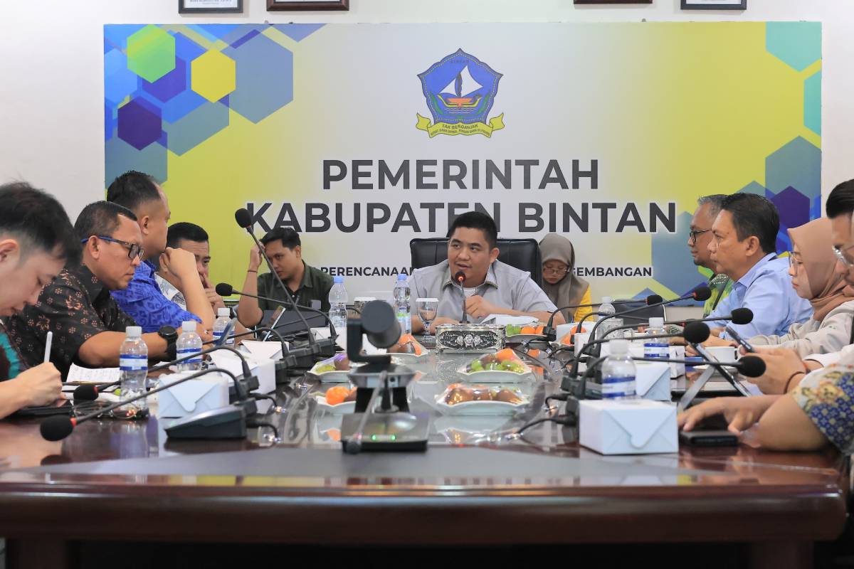 Pemkab Bintan Perkuat Kolaborasi Data dengan Dunia Usaha untuk Pacu Pertumbuhan Ekonomi Daerah.