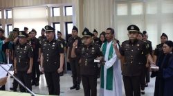 Kajari Karimun Lantik Empat Pejabat, Kacabjari Tanjungbatu hingga Kasubsi Berganti