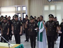 Kajari Karimun Lantik Empat Pejabat, Kacabjari Tanjungbatu hingga Kasubsi Berganti
