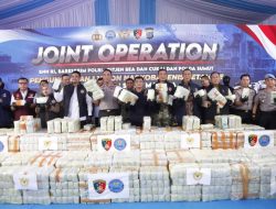 Operasi Gabungan Polri, BNN, dan Bea Cukai Gagalkan Penyelundupan 1,16 Ton Ketamin di Sumut