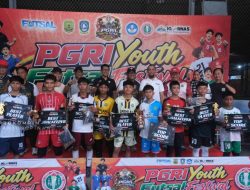 PGRI Youth Futsal Festival 2026 Ditutup, Wali Kota Lis: Futsal Jadi Ruang Bentuk Karakter Pelajar